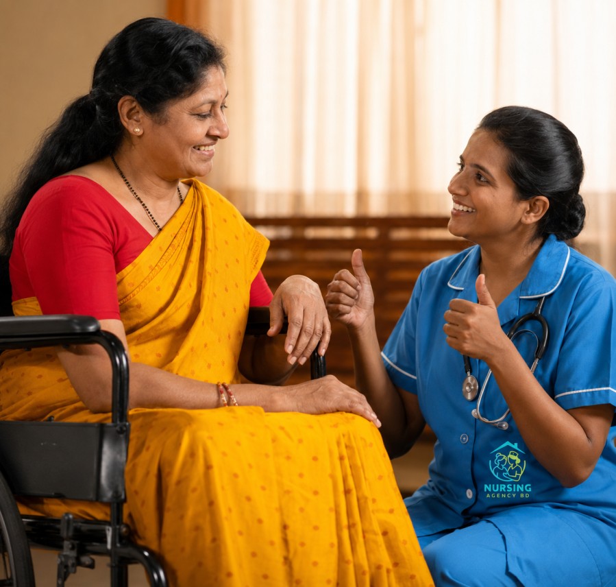 Caregiver Home Care Service in Rampura