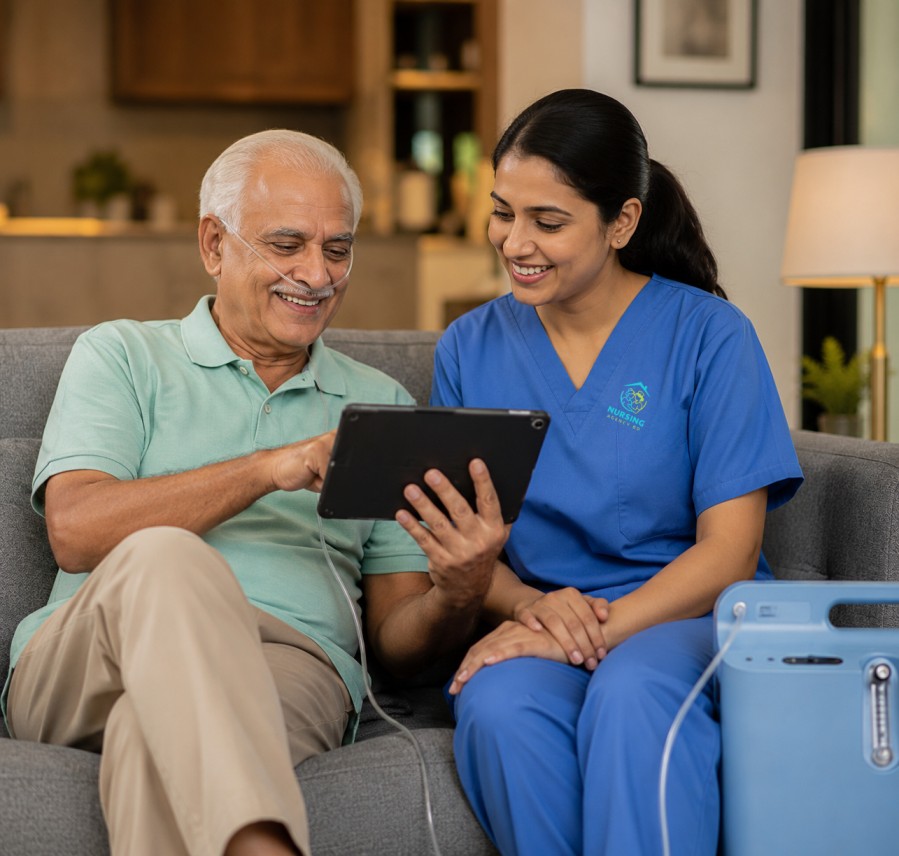 Oxygen Support at Home in Rampura